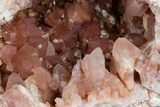 Sparkly, Pink Amethyst Geode Half - Argentina #180824-2